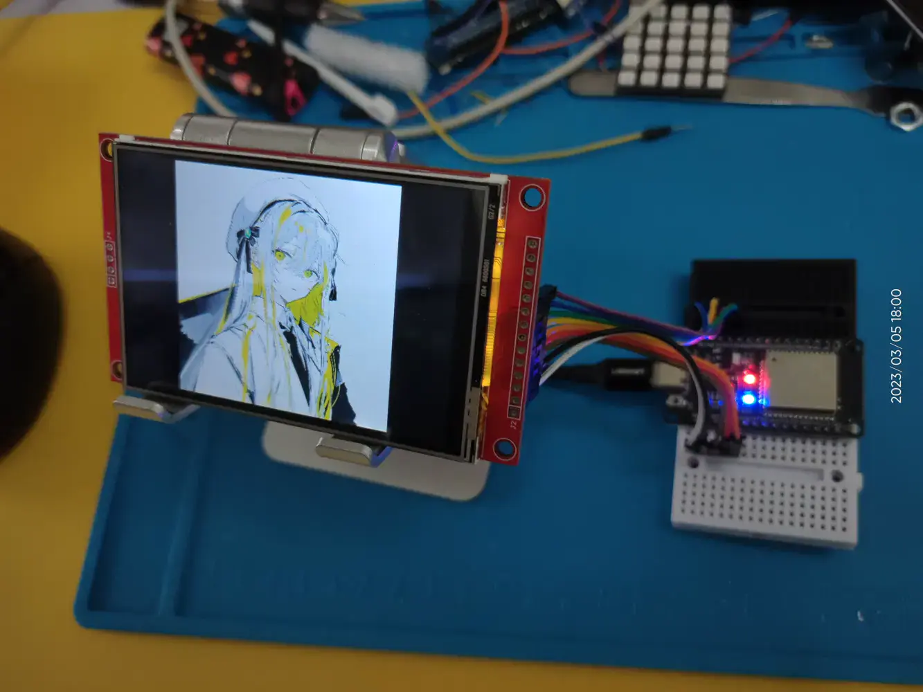 Featured image for EE 入门（二） - 使用 ESP32 与 SPI 显示屏绘图、显示图片、跑贪吃蛇